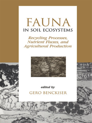 cover image of Fauna in Soil Ecosystems